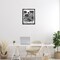 Stupell Industries Modern Chrysanthemum Blooms Floating Frame By Lettered and Lined